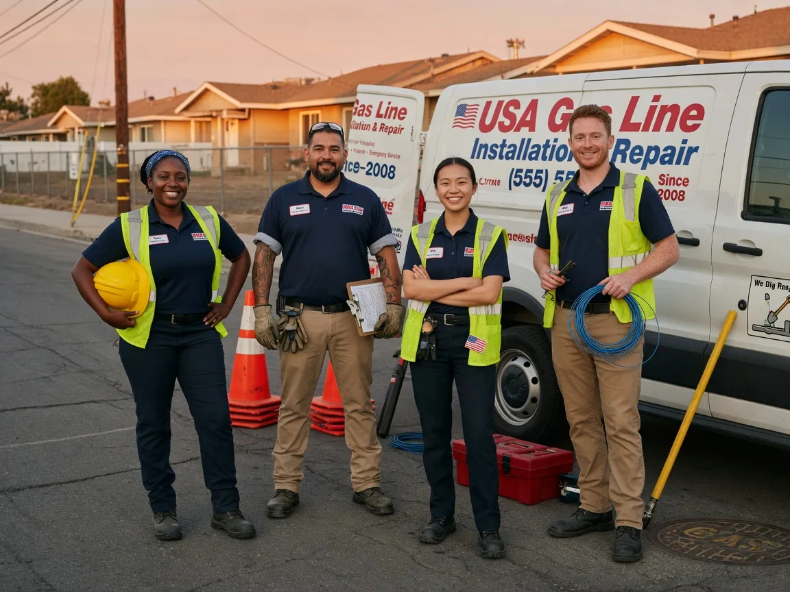 Gas Line Installation company in Farwell, MN